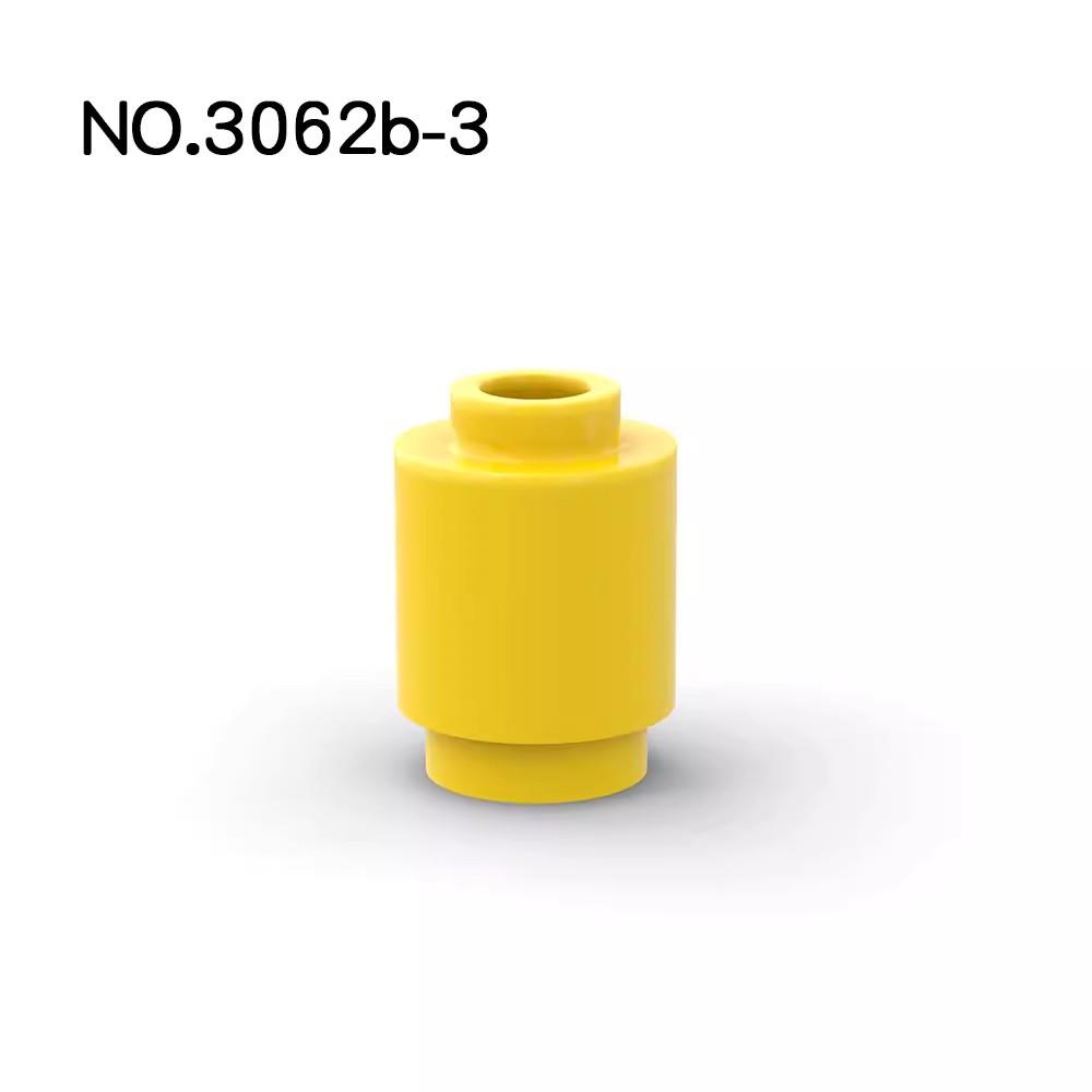 

50Pcs My Own Creation Parts 3062 Brick Round 1 x 1 Open Stud Fits Bricks DIY Assmble Assembling Modules Brain Toy Gift Option Particle Kid
