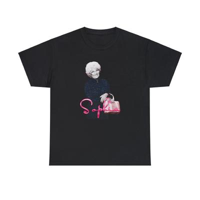 Sophia The Golden Girls Heavy Cotton Tee, Estelle Getty, Golden Girls