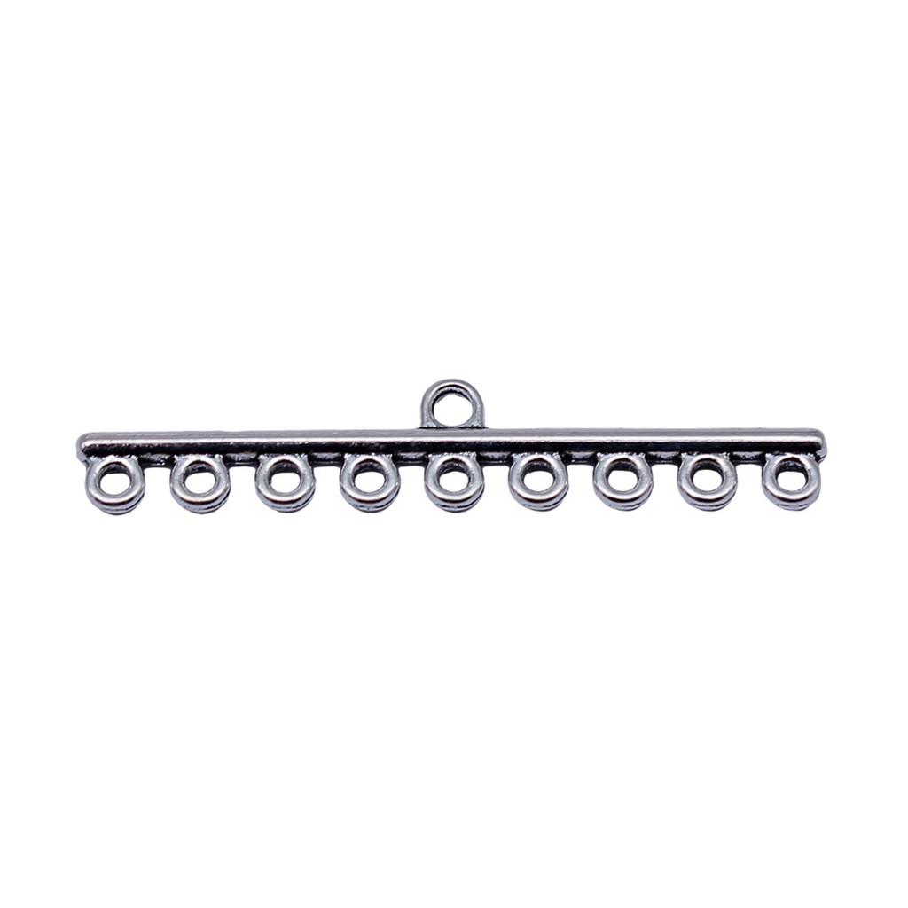 Geometric Flower Multi Loop Connectors Metal Links For Earrings Accessories Parts