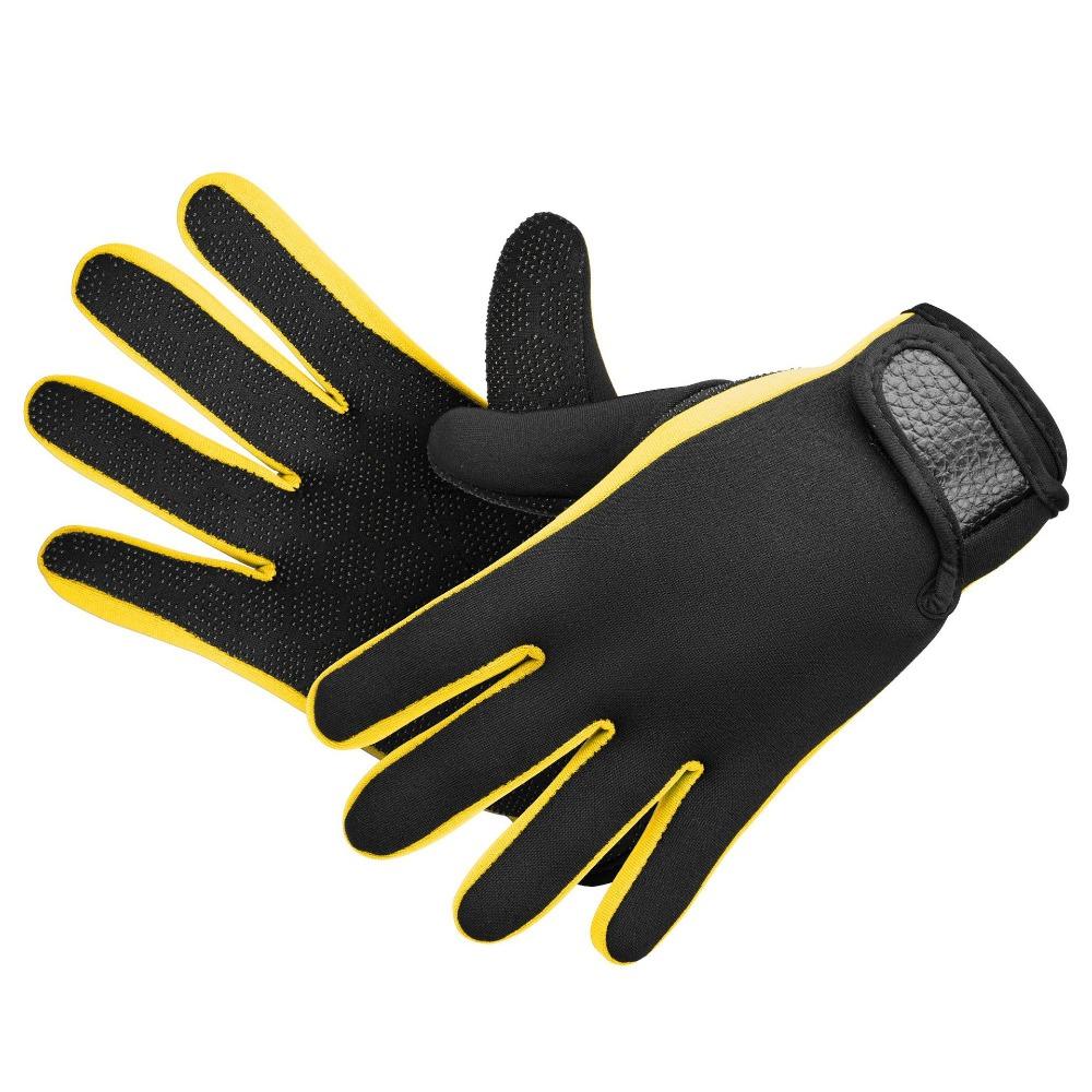 Anti Slip 1.5mm Neoprene Gloves Waterproof Water Sports Gloves Fashion Diving Gloves  For Women Men