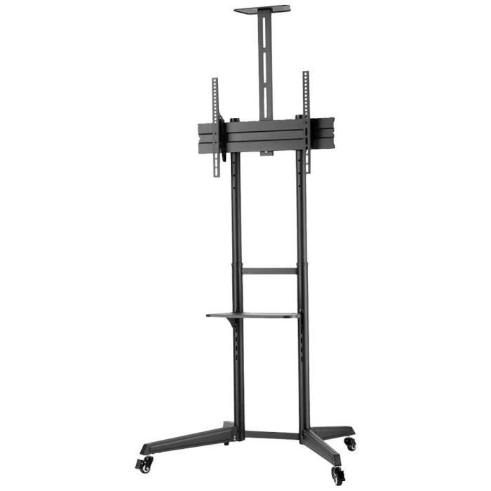 Neomounts FL50-550BL1 TV-fot vippbar, justerbar høyde 94,0 cm (37) - 177,8 cm (70) stående, vippbar,