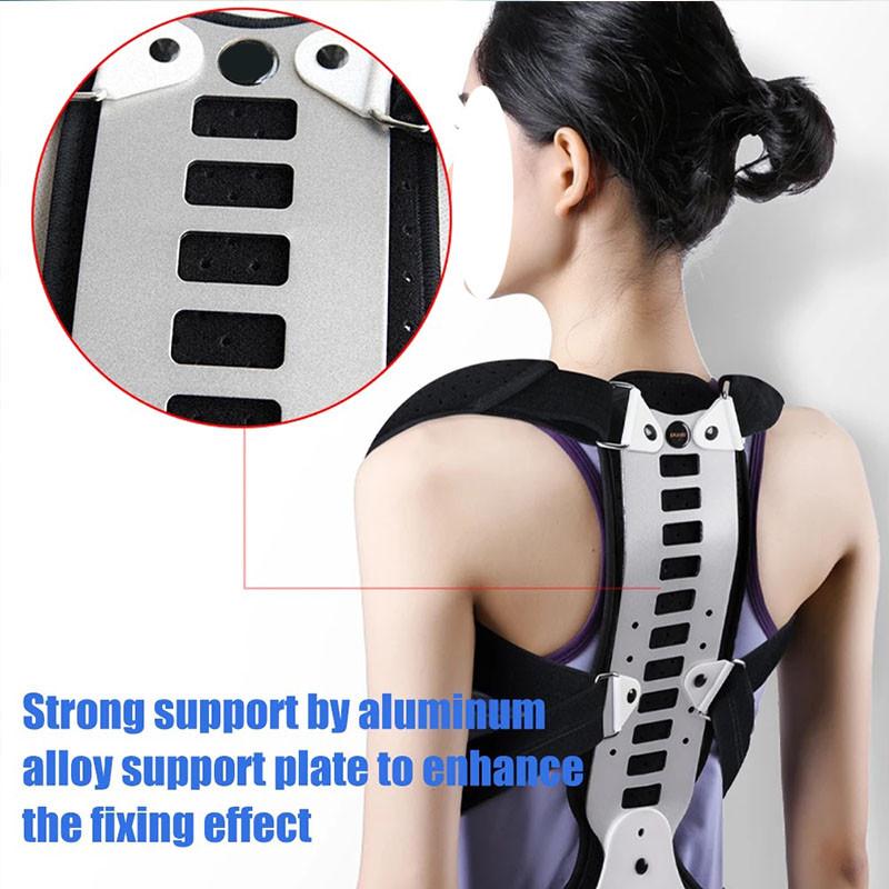 Women Men Back Straightener Hunchback Correction Spine Support Trainer Adjustable Back Brace Posture Corrector