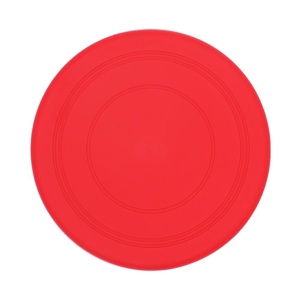 Outdoor Sports Durable Chew Pet Training Toy Interactive Dog Toys Resistance Bite Soft Rubber Toys Pet Flying Discs Dog Frisbeed