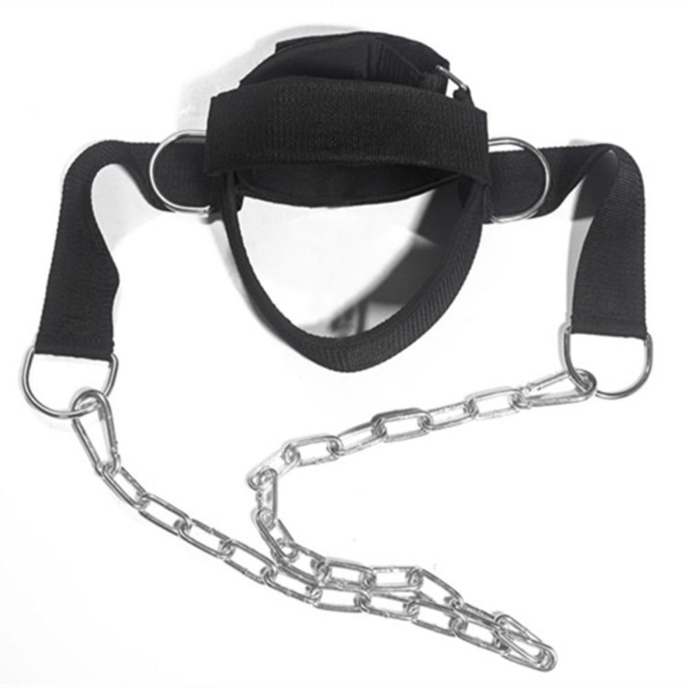 Iron Chain Head Trainer Neoprene Top Weight Training Headgear New Exercise Neck Cap  Gym