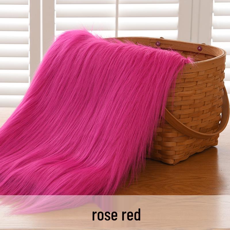 12cm Long Pile Faux Fur Fabric for Cosplay and Fursuit Toys