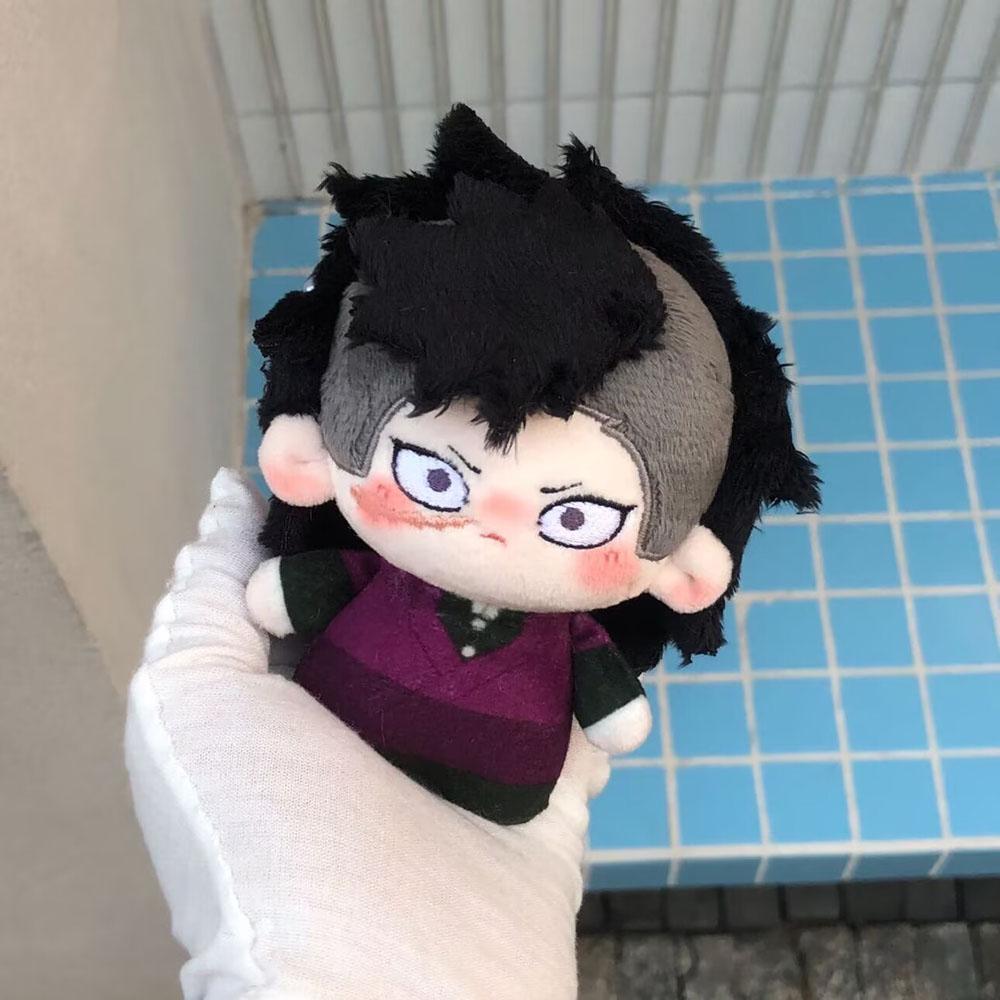 10Cm Demon Slayer Shinazugawa Sanemi Plush Doll Cartoon Shinazugawa Genya Stuffed Toy Pendant Doll Fans Birthday Holiday Gift