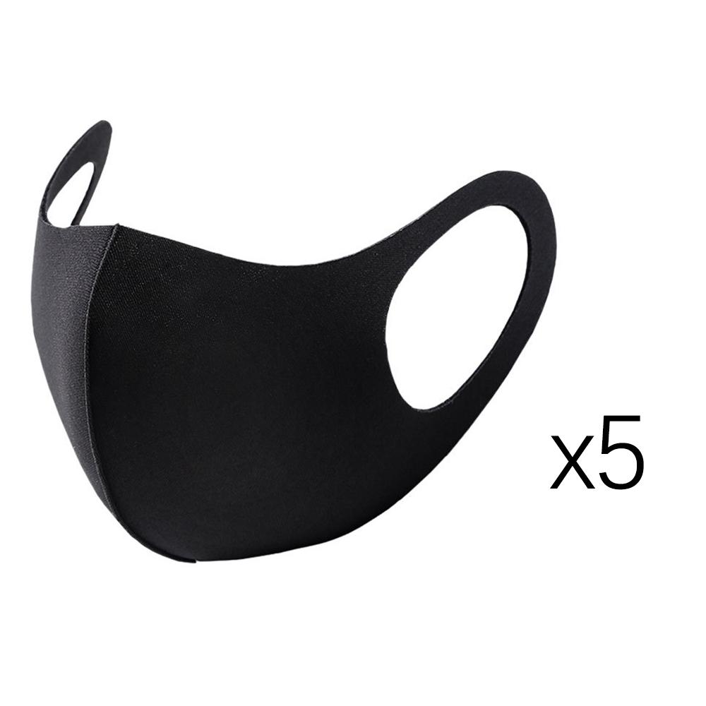 Summer UV Protection Face Cover for Adults & Children, Lightweight Breathable Washable Earloop Face Mask