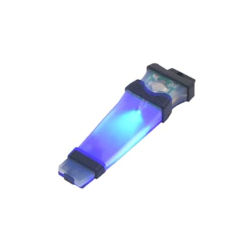 

T.D.Well V-LITE Helmet Light with IR Function, Waterproof, Signal Light, Signal Marker, for Nighttime Use, Airsoft, and Military Use, Black and Blue