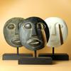 Tribal Decorative Mask Black 27x20cm Timor