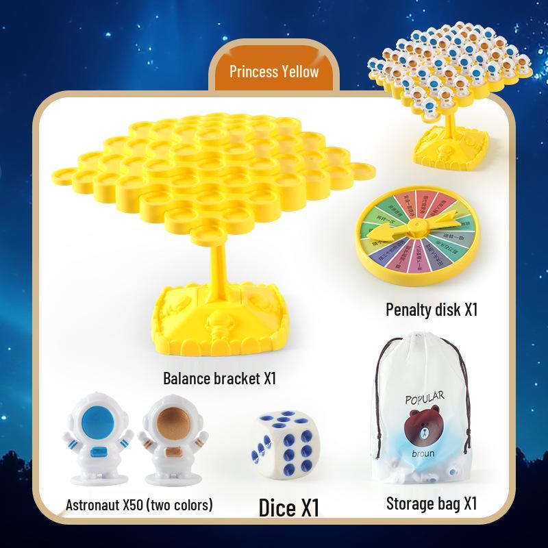 Astronaut Balance Stacking Game – Educational Toy for Kids & Parents