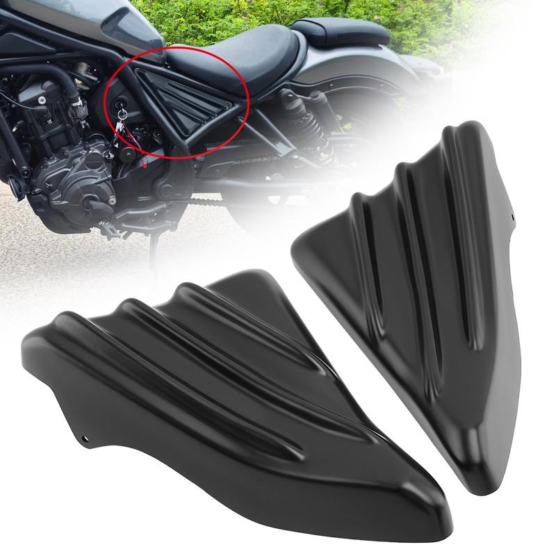 

Для Honda CMX1100 REBEL CMX 1100 2025-2025 Мотоцикла Боковая Накладка Верхняя Панель Рамы Заполнитель Крышка Пластина Обтекатель Кожух Защита матовый черный