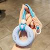 Fun Grip Ring Decompression Key Chain Pendant Couple Bag Car Creative Fitness Gift