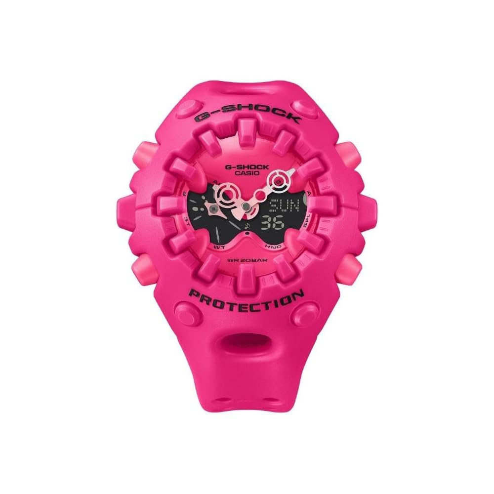 Casio G-Shock GA-V01 Series Analog-Digital Watch Pink Bumper Index Men's Overseas Model