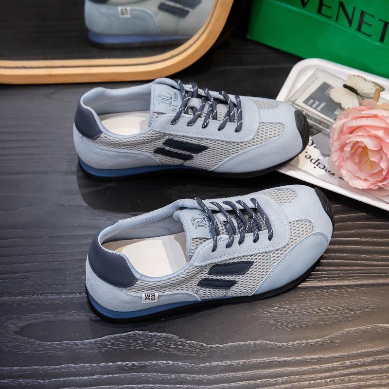 New Summer Thick-soled Heightening Shoes Women's Fashion Versatile Casual Soft-soled Breathable Mesh