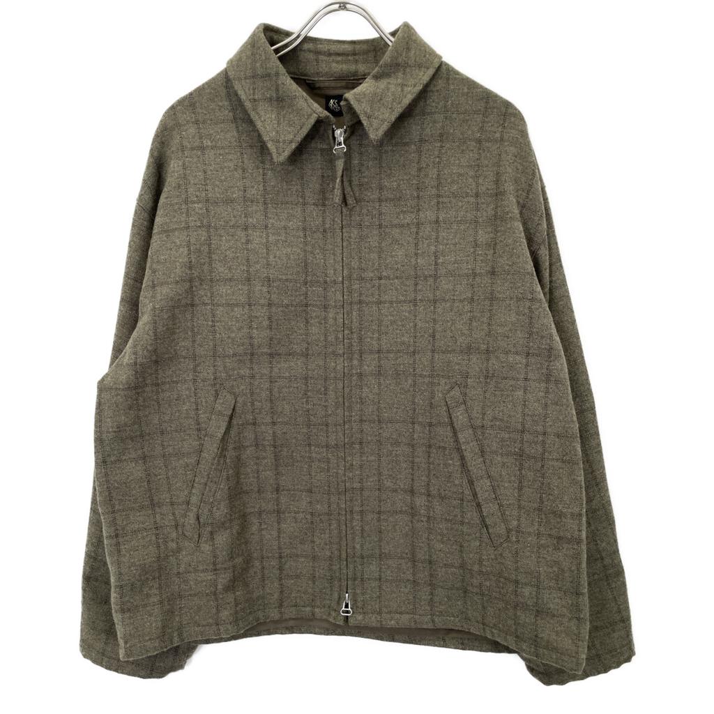 KAPTAIN SUNSHINE KS9FJK06 Khaki Check Alpaca Blend Sports Jacket Jacket 40 khakiUsed