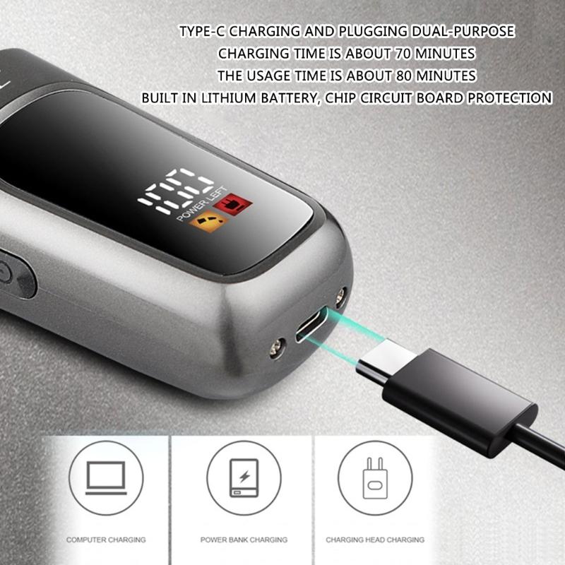 Hair Clippers for Men Professional Cordless Barber Clippers for Hair Cutting Rechargeable Men Hair Clippers Home Haircut