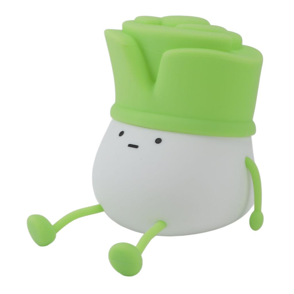 Niedliches LED-Nachtlicht Tippsteuerung Wiederaufladbar 1,5W Dekorative Schalottenform Nachttischlampe für Schlafzimmer Kinderzimmer