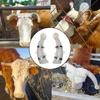 2Pcs Silicone Cattle Horn Protectors Anti Fight Bull Cow Horn Protector for Calf Sheep Farm Accessories Easy to Install