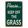 Retro Style Metal Wall Plaque for Home Decor