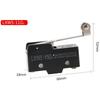 1pcs AC 380V DC 220V 10A Push Plunger Actuated Momentary Limit Switch LXW5-11M
