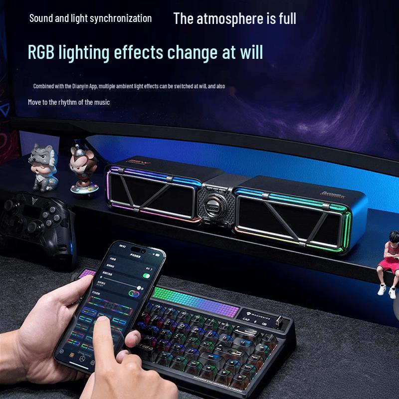Divoom D-BASE Gaming Soundbar Speaker (CN version)