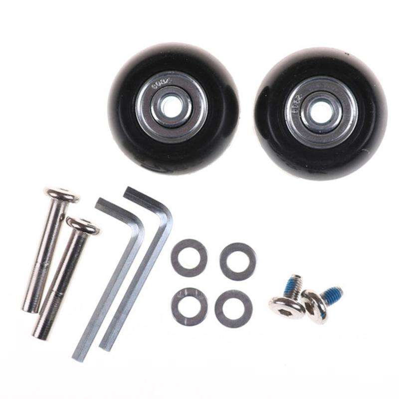 Luggage Spare Wheels Smooth Operation Quick Setups Reliable Suitcases Wheel Part Set Perfect for Various Suitcases Brand
