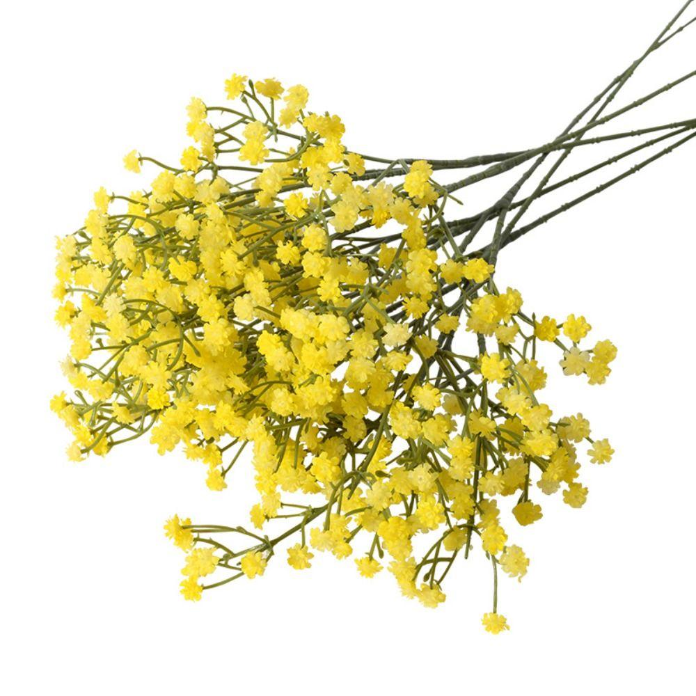 Soft Rubber Gypsophila Flowers 52cm Length Simulated Flower Wedding Party Decoration