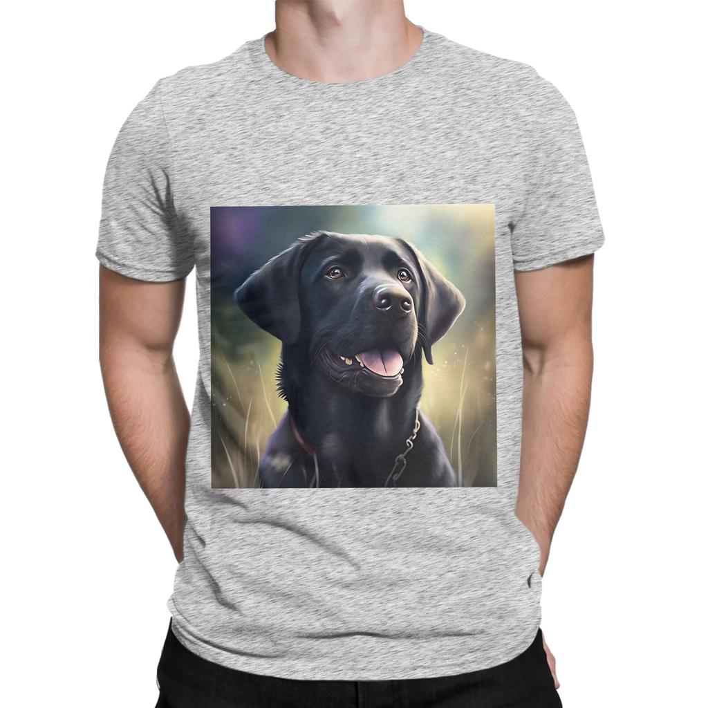Beautiful Black Labrador Retriever Funny 100 Cotton TShirt Labrador Retriever Tops Tees For Unisex