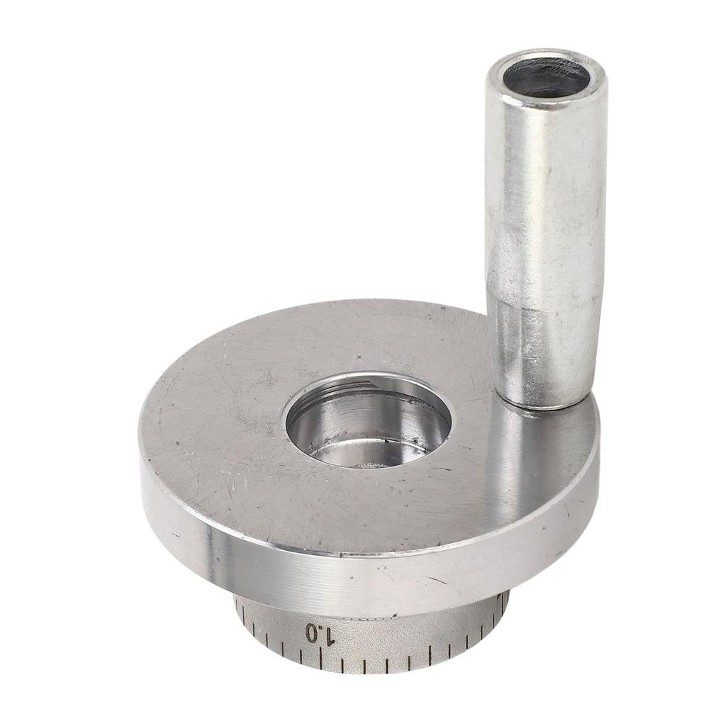58mm Machine Tool Handwheel with Handle Aluminum Alloy Hand Wheel Replacement for 0618 CJ18A 7x12 7x14