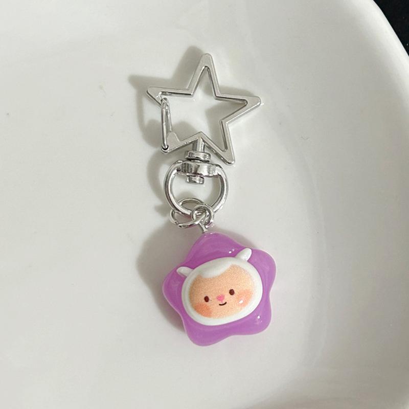 

Kawaii мультфильм животные пентаграмма светящийся брелок креативная девушка сердце светится в темноте брелок сумка кулон автомобиль ключи аксессуары