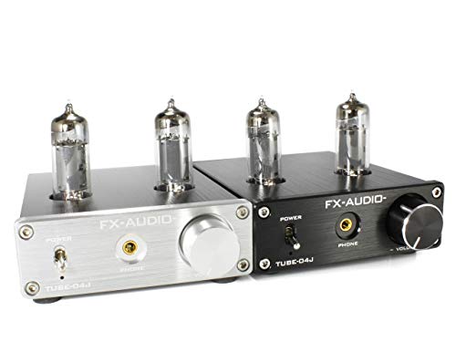 FX-AUDIO-TUBE-04J [Black] Vacuum Tube Hybrid Integrated Amplifier with Digital Amplifier IC