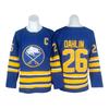 Herren Retro Besticktes Eishockey Trikot 26 Sabres Team Stil Baumwollmischung Trainingsuniform Erwachsener Herbstsaison