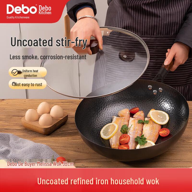 Debo Cast Iron Wok