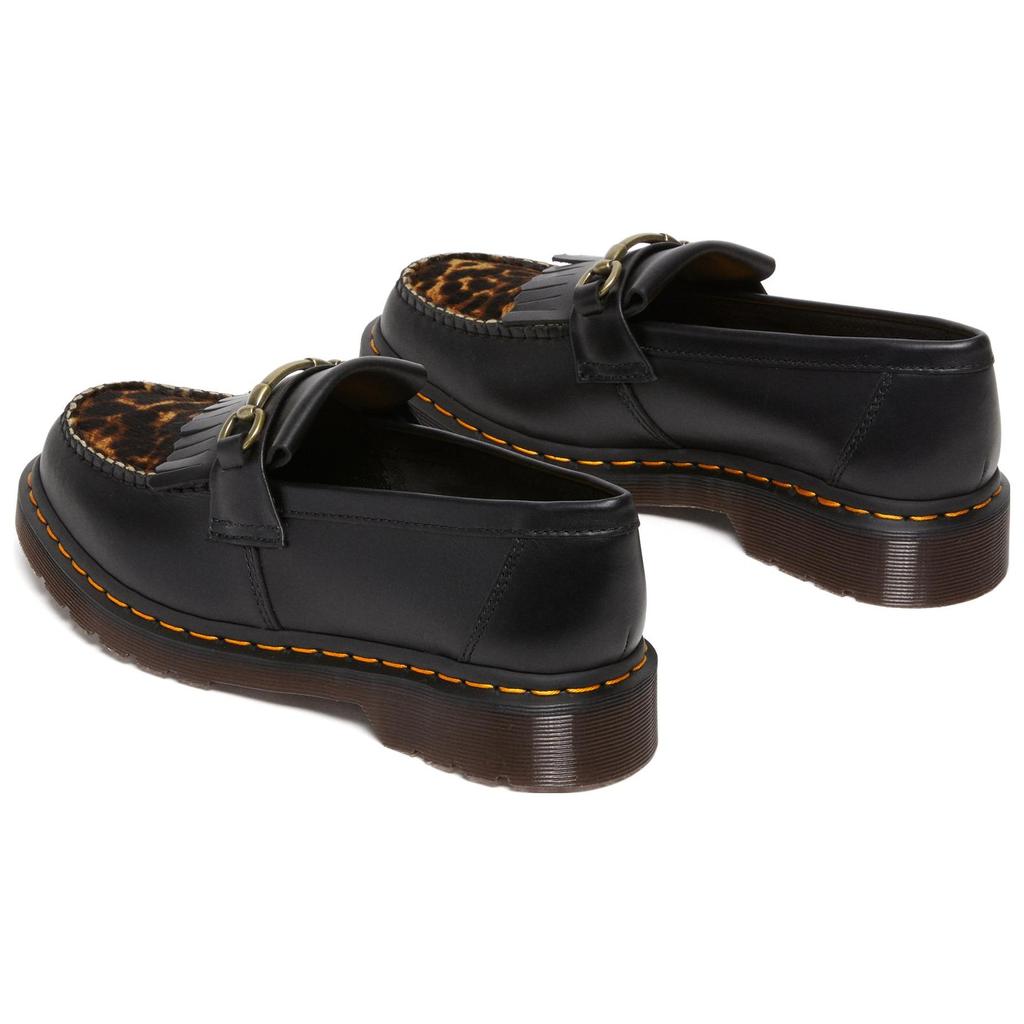 Dr. Martens Unisex tenisky Adrian Snaffle Hair On Loafer Micro Leopard Black Micro-Leopard-Cambridge 27730001