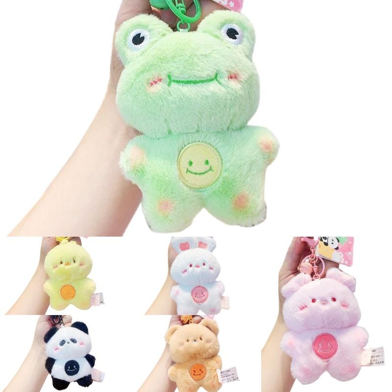 Weiches Plüschtier Taschenanhänger Schlüsselanhänger Puppen Ideal für Hochzeiten Geburtstage Abschlussfeiern und mehr