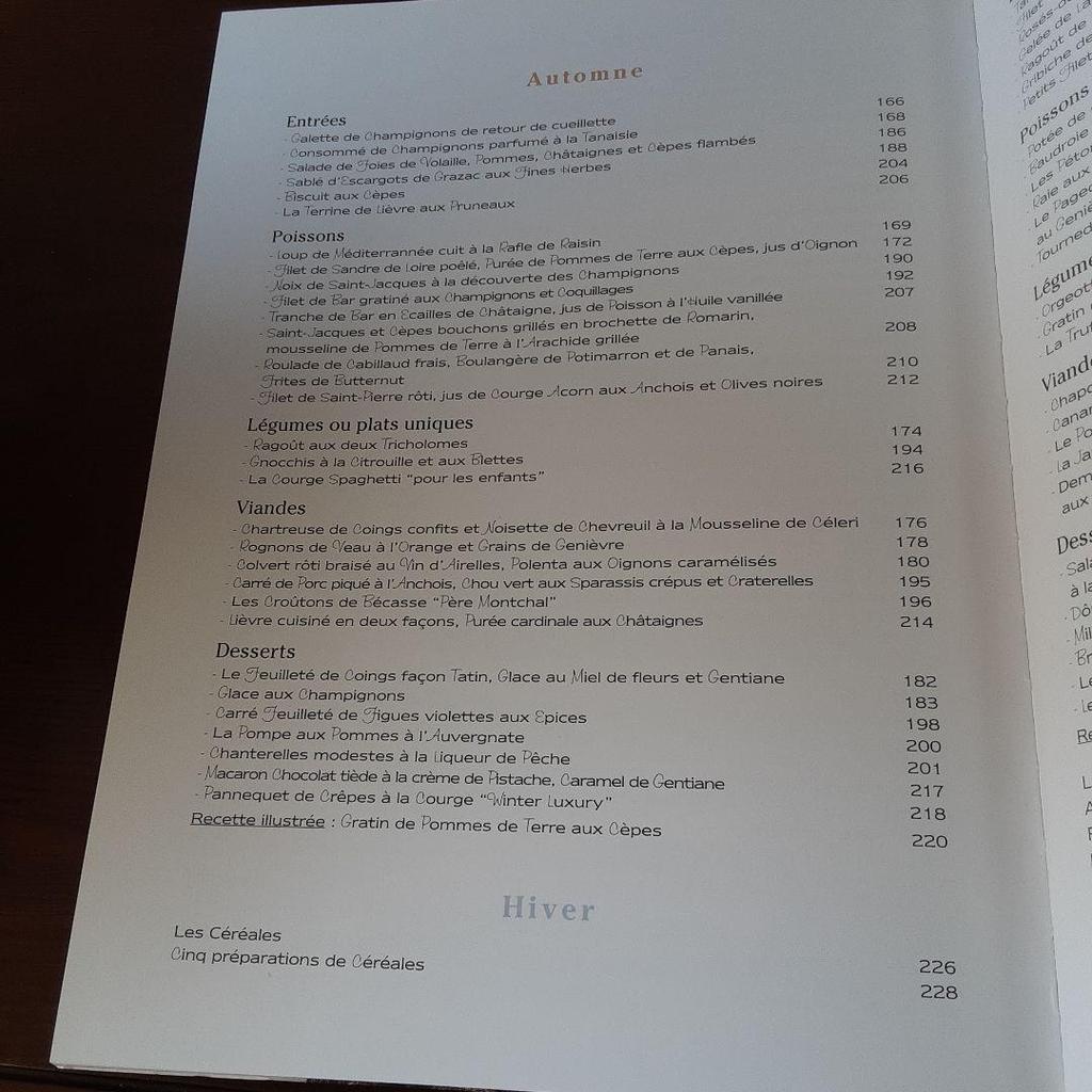 [USED] La Cuisine Chez Régis Marcon French Cuisine Specialty Book