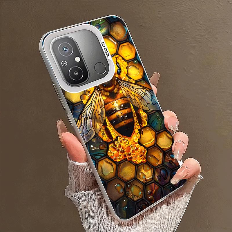 Bee Keeping Honey Cute Shockproof Phone Case for Xiaomi Poco X7 X6 X5 X3 Pro F7 Ultra M8 Redmi 15C 15 14C 13C 12C 10C 13 12 10