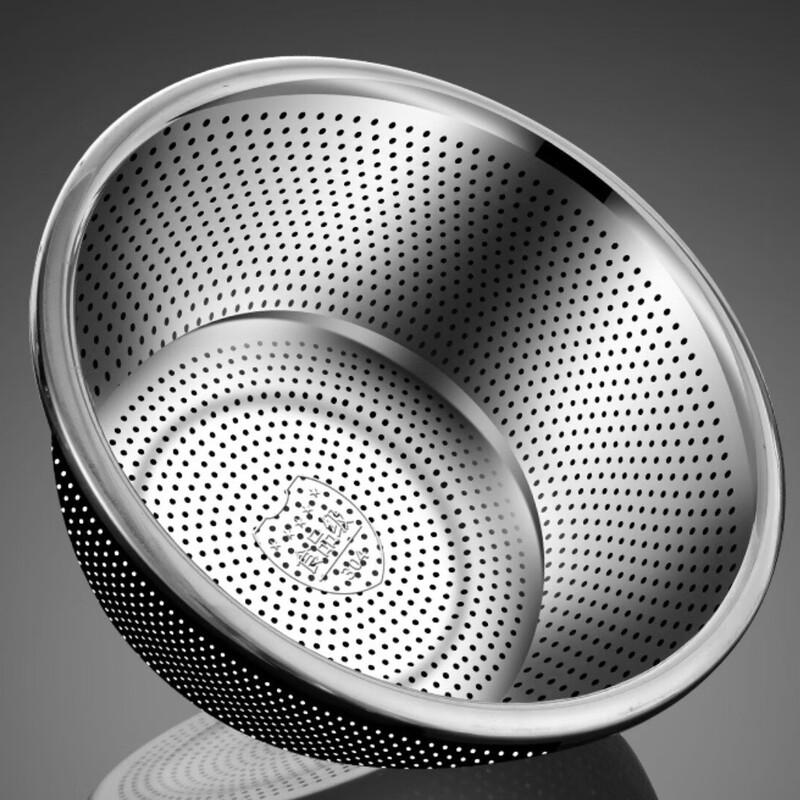 Reiswaschkorb aus Edelstahl