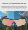 Kids' & Teens' UV-Resistant Color-Changing Cycling & Skating Sunglasses - Windproof Goggles for Mountain & Speed Downhill