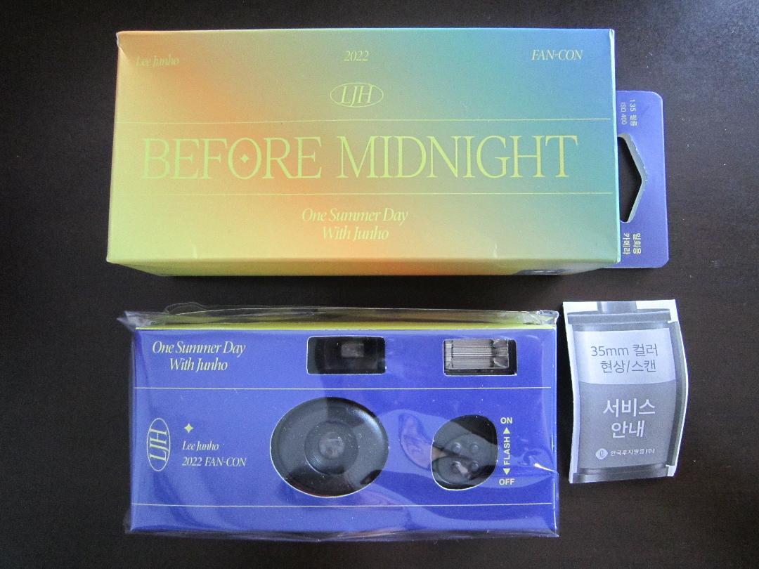 

[USED] Junho Before Midnight Official Korean Merchandise Camera