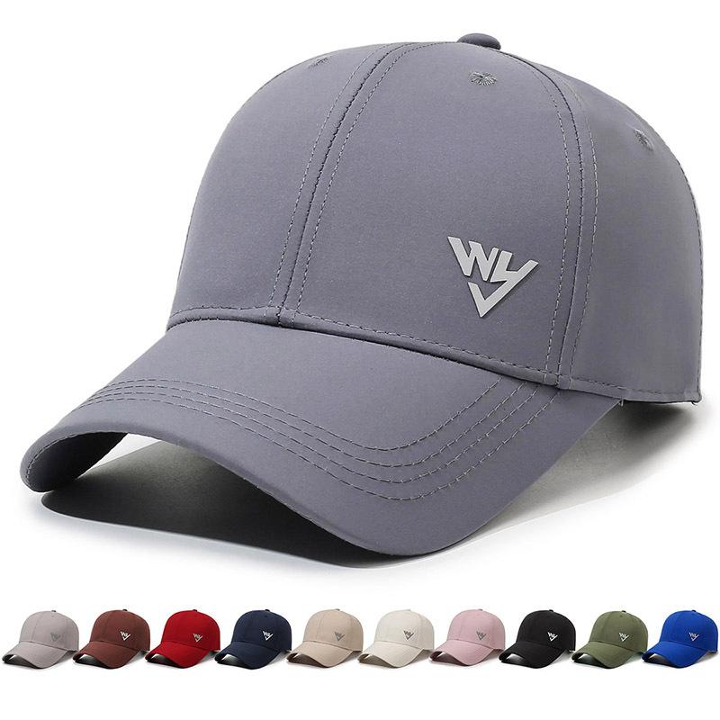 Sunscreen Cap Unisex Outdoor Quick-Dry Baseball Cap Letter Sun Hat