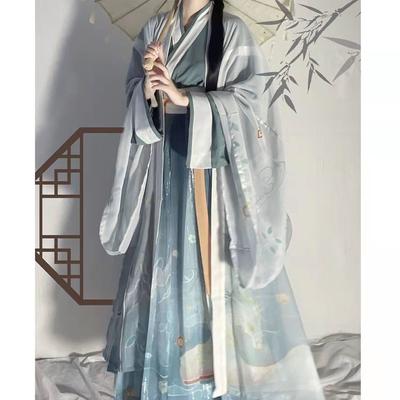 Chinese Wei And Jin Dynasties Style Men's And Women's Daily Hanfu
