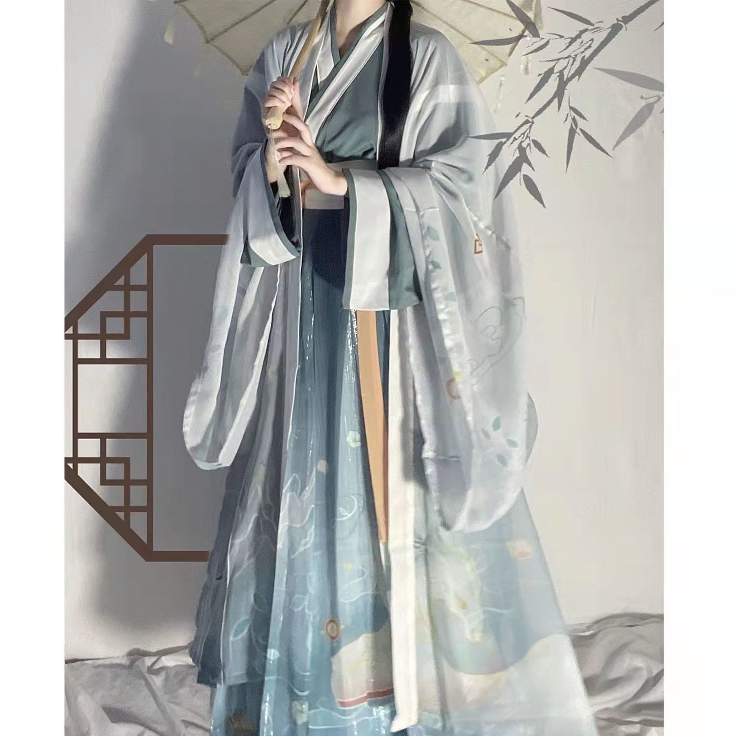 

Мужская и женская повседневная одежда Hanfu в стиле китайских династий Вэй и Цзинь