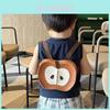 Childrens Apple Mini Backpack Pu Material Cartoon Girl Boy Casual Daily Use