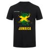 Fashion Jamaica Flag Tshirt Cotton Tshirt Funny Tops Tee Unisex Jamaican Tshirt Tees Gifts Camiseta Summer Streetwear HJ103