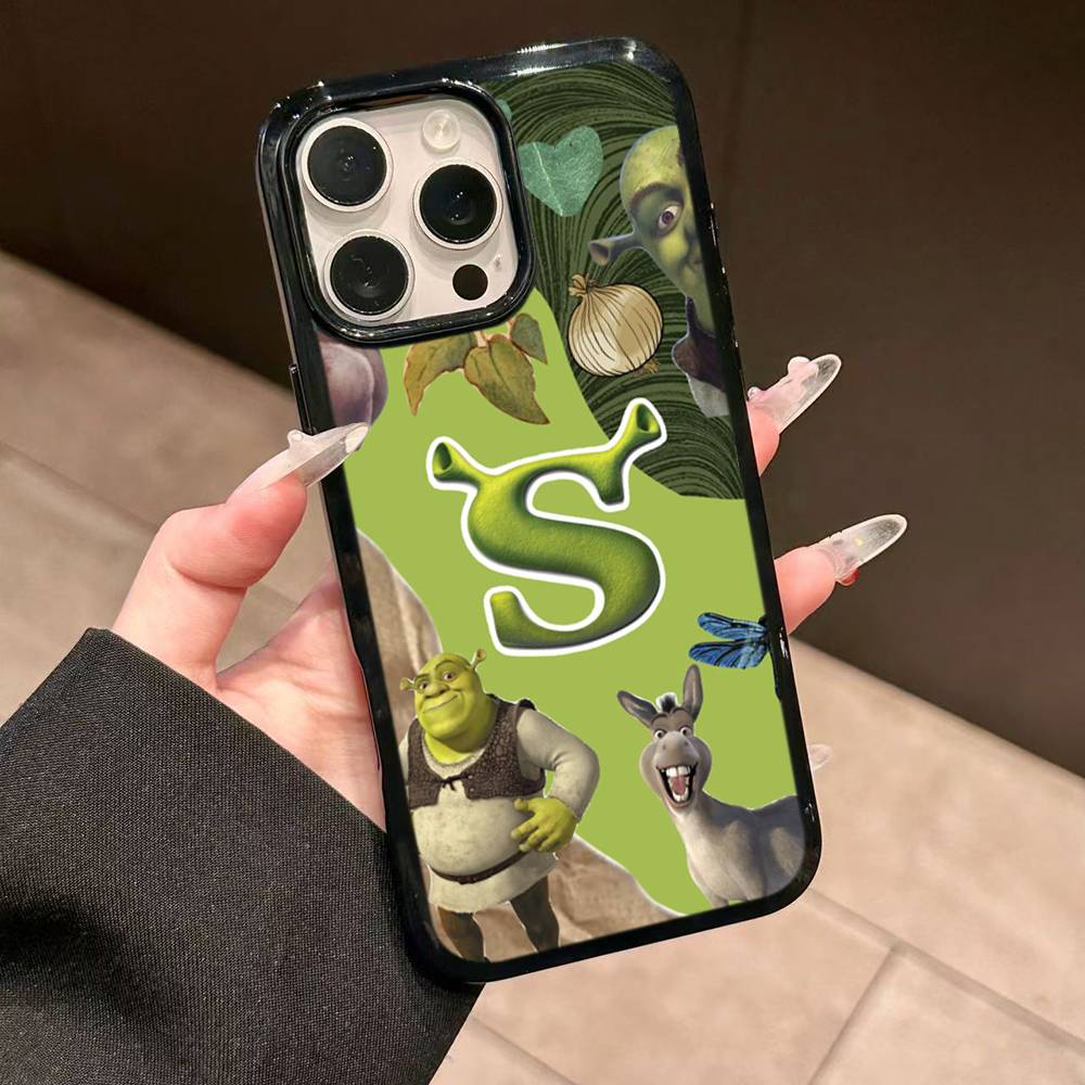Classic Movie S-Shrek For IPhone 17 16 15 14 13 12 11 Mini Pro Max Plus PC+TPU Back Phone Cover