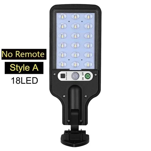 Güneş Enerjili Açık Hava Led Avlu Duvar Lambası 3 Modlu Su Geçirmez Hareket Sensörü Güvenlik Aydınlatması Bahçe Veranda Yolu için Sokak Lambaları