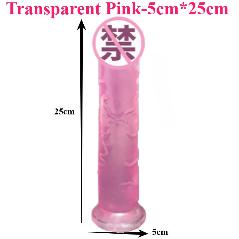 Realistic Big Dildo 7 Sizes Women Erotic Anal Sex Toys Dildo Suction Cup Jelly Dick Gay Soft Clitoris Vaginal Masturbators Penis