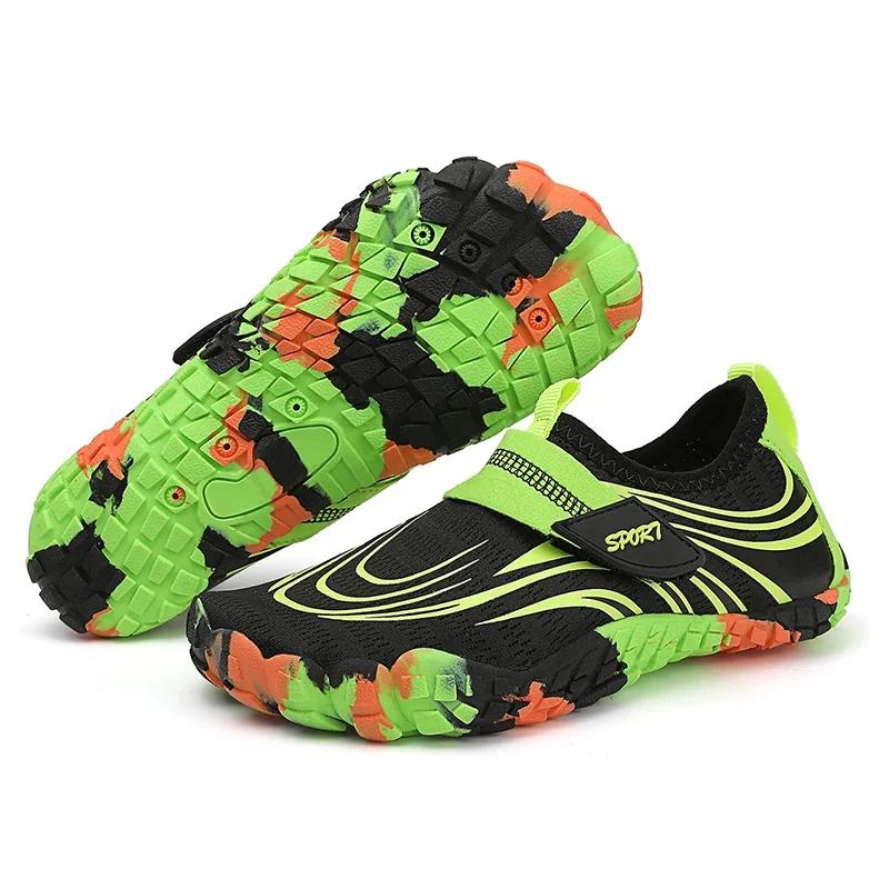 

Beach Barefoot Shoes Kids Water Children Boy Aqua Socks Coral Summer Plage Playa Sea Swimming Barfussschuhe Waterschoenen Strand 25 Foot Length15.5cm