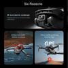 New V168 Drone 8K 5G GPS Professional HD Aerial Photography Dual-Camera Omnidirectional Obstacle Avoidance Drone Original Quadcopter